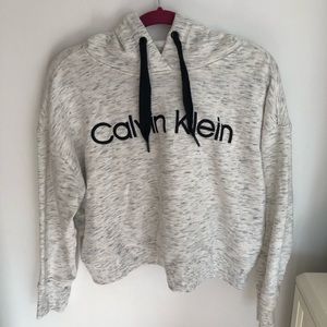 Calvin Klein semi cropped hoodie